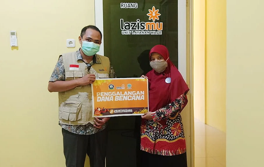 SDM 3 Ikrom Galang Dana Bencana Rp 13,8 Juta