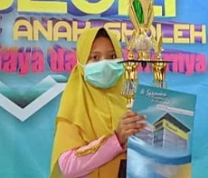 Juara Dai Cilik, Kado Terindah Siswi SD M18 Ini