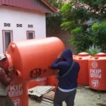 FKIP Unismuh Kirim Tandon Air untuk Pengungsi