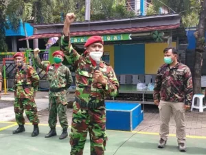 Siap Kawal Din Syamsuddin, Kokam Jatim Gelar Pasukan