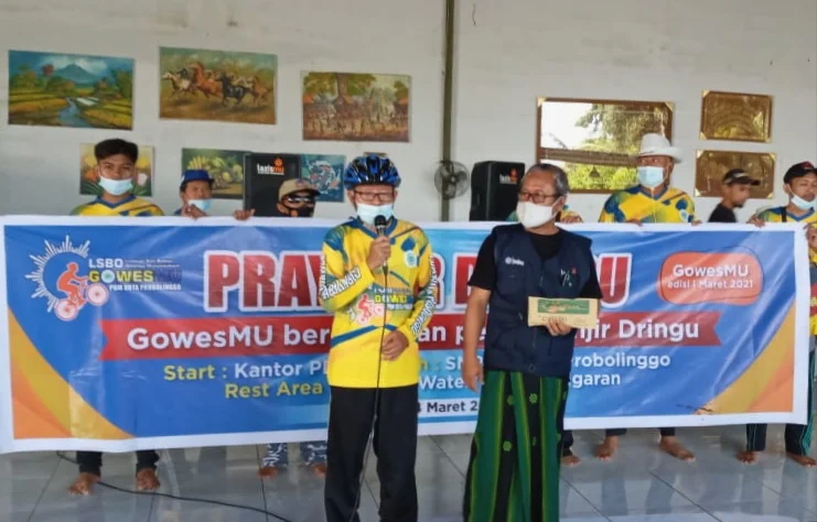 Bikers Gowesmu Peduli Banjir Dringu Probolinggo