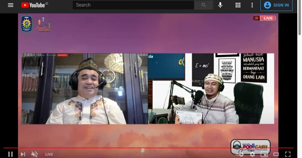 Halalbihalal Smamda Surabaya Undang Ustadz Tafsir