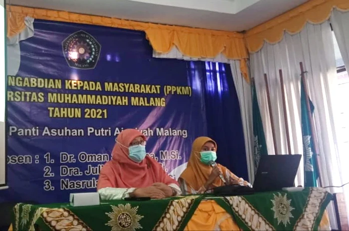 PMM UMM Dorong Standarisasi Pola Pengasuhan Anak Panti Aisyiyah Malang