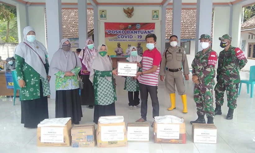 Aisyiyah Bantu Warga Isoman Covid-19 Kluster Hajatan Modo Lamongan