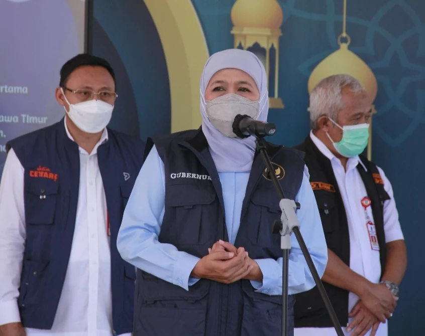 Gubernur Khofifah Kembali Terpapar Covid-19