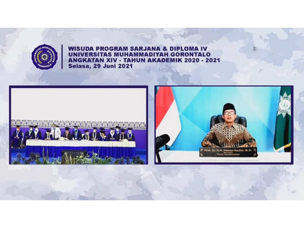 Pesan Haedar Nashir di Wisuda Universitas Muhammadiyah Gorontalo
