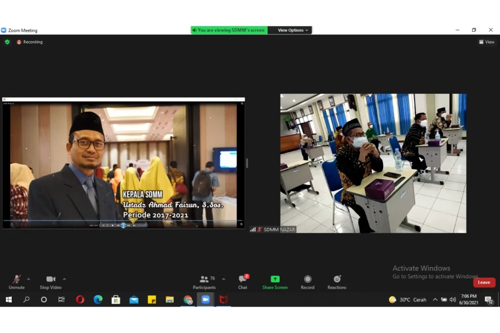Video Persembahan Ini Bikin Ahmad Faizun Terharu