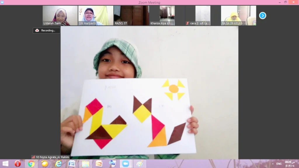 Tangram Unik Karya Siswa SDMM, Ini Manfaatnya