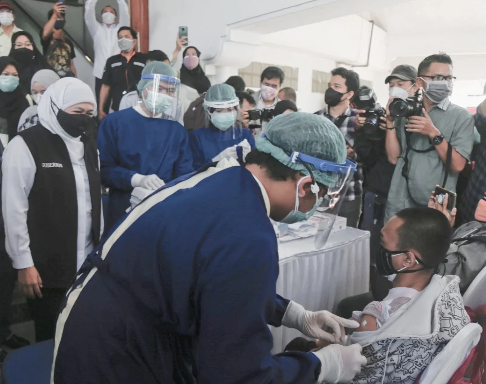 Gubernur Jatim Canangkan Vaksinasi Difabel di UMM