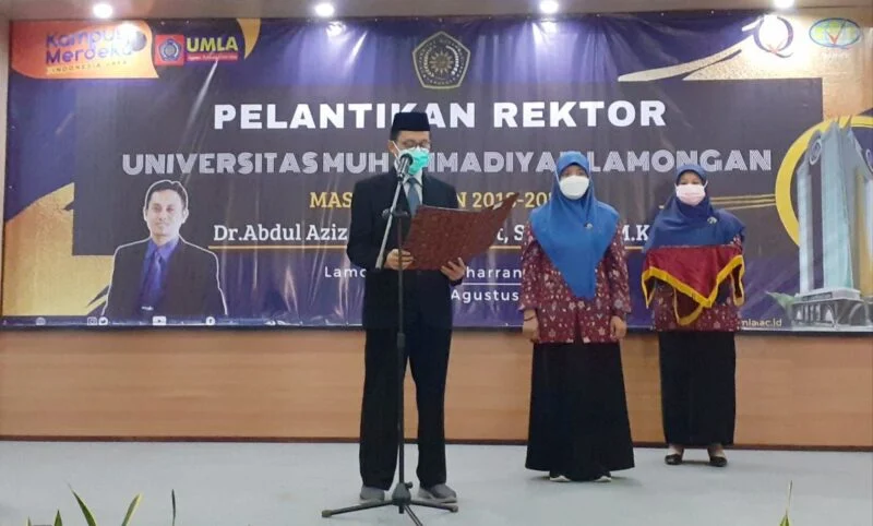 Sah! Abdul Aziz Alimul Hidayat Rektor Baru Umla