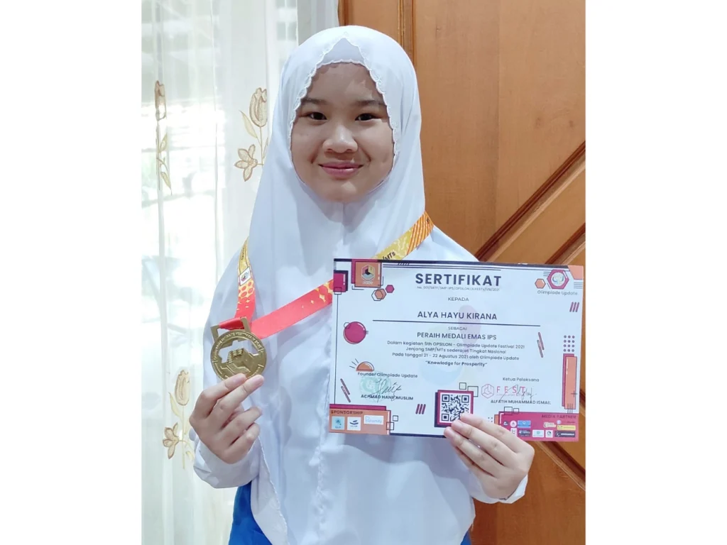 Siswa Spemdalas Rebut Medali Emas Olimpiade Update Festival 2021