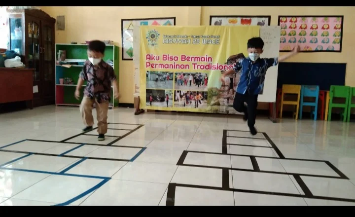 Seru, Siswa KB-TK Aisyiyah Rayakan 100 Hari Bersekolah