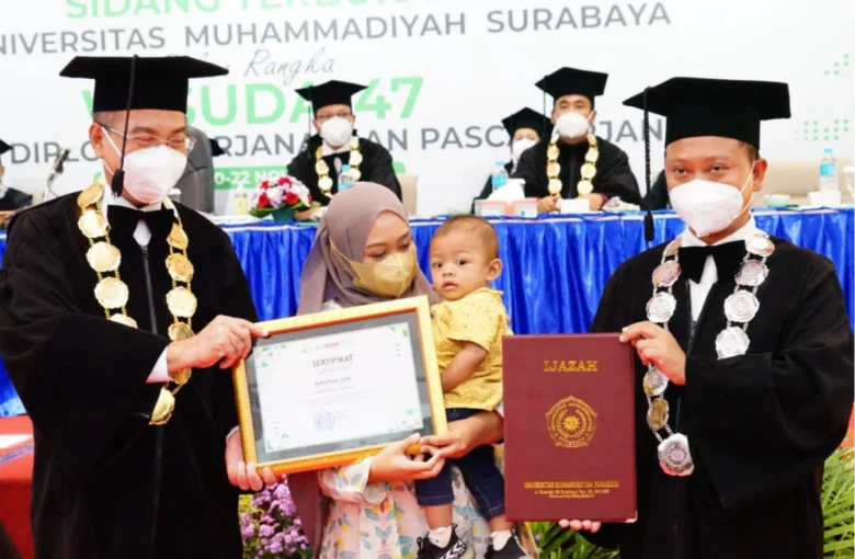 Wisudawan Balita di UMSurabaya