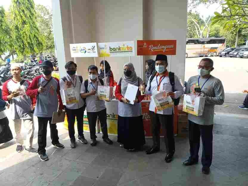 Stan Lazismu Jatim Sambut Peserta Rakernas, Begini Meriahnya