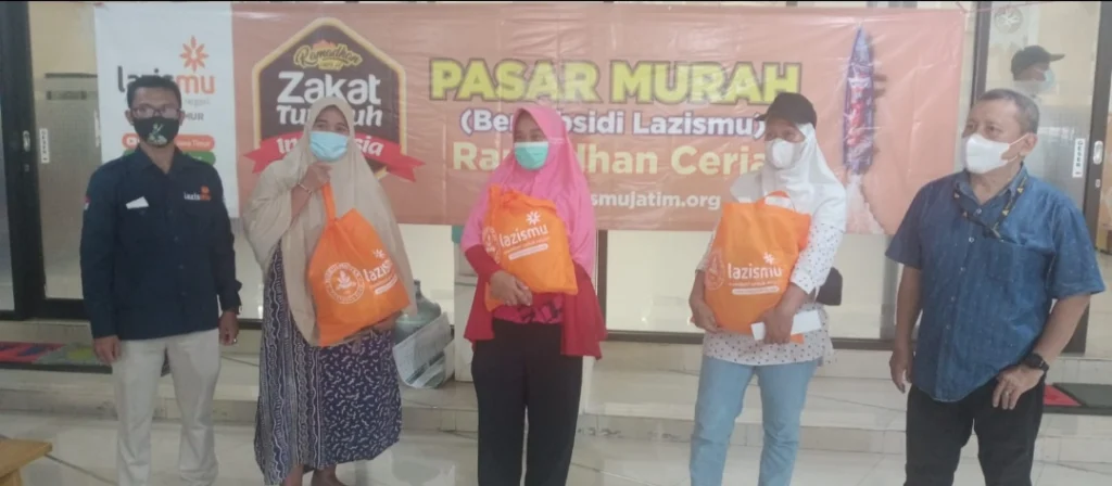 Lazismu Jatim Gelar Bazar Bersubsidi