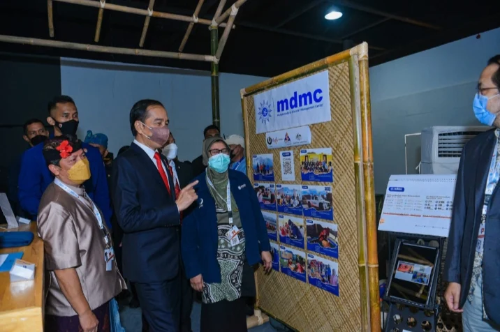 Presiden Jokowi Kunjungi Pameran MDMC