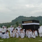 600 ‘Haji’ Cilik Aisyiyah Putihkan Dusun Mencorek