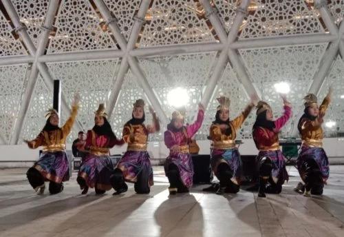 Tari Saman IMM UMS Meriahkan Jambore Afiliasi Muhammadiyah