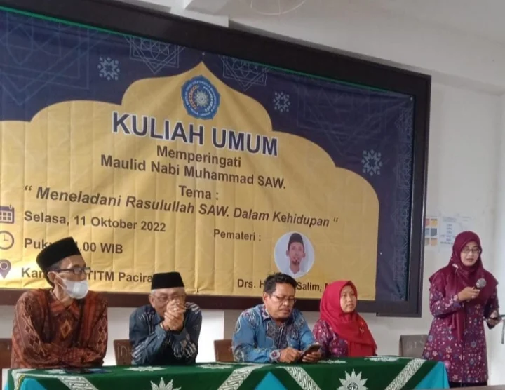 Peringati Maulid Nabi, STIT Muhammadiyah Paciran Gelar Kuliah Umum
