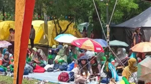 Berkemah, SD Mupat Sosialisasi Sekolah Ramah Anak