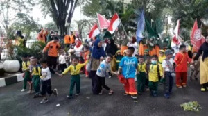 PAUD Aisyiyah 3 Bojonegoro Praktik Simulasi Tanggap Bencana