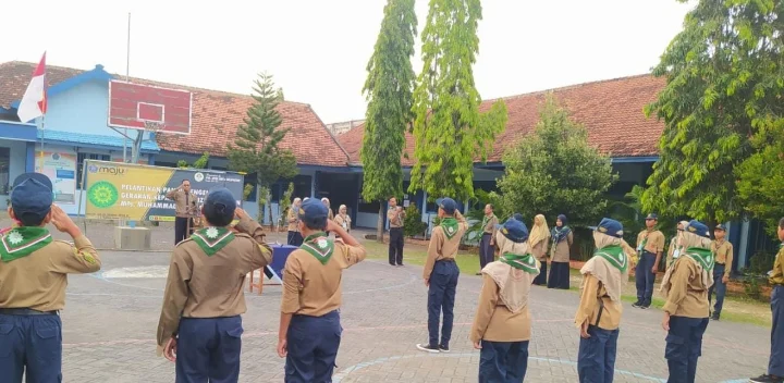 MTs Mupatsy Gelar Pelantikan Pandu HW