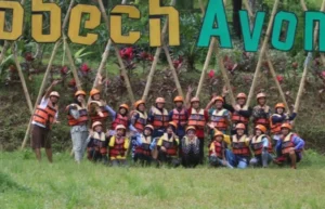 Seru, Rafting di Family Gathering SMPM 5 Karanggeneng