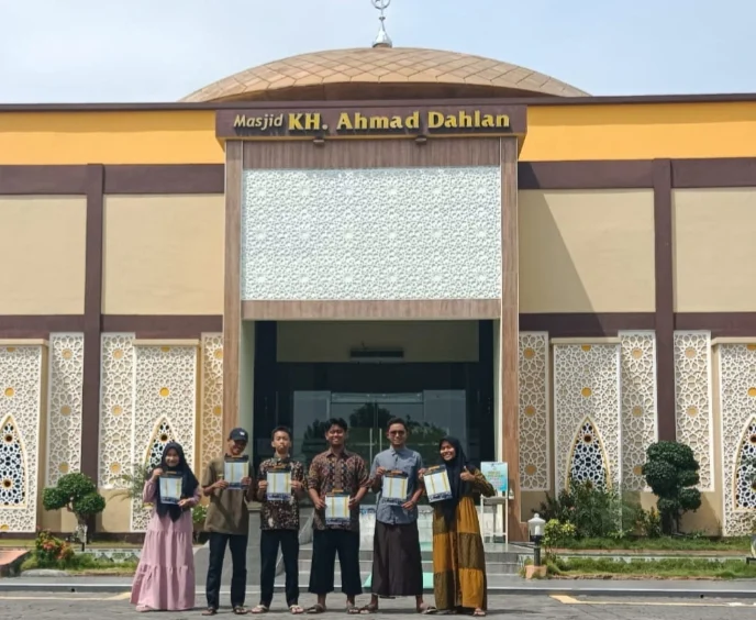 Sebar Jadwal Imsakiah, Cara Siswa SMAM 4 Sidayu Promosi Sekolah