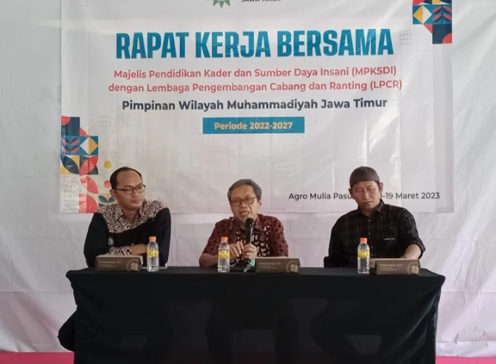 Raker Gabungan MPKSDI dan LPCRPM PWM Jatim, Inilah Hasilnya