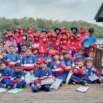 Serunya Outdoor Activity Siswa SD Almadany di Romokalisari Adventure Land