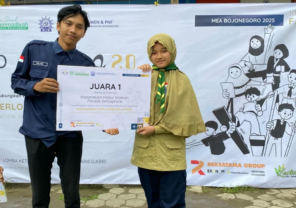 SD Mudabo Raih Juara 1 Semaphore di Muhammadiyah Education Awards se-Kabupaten Bojonegoro