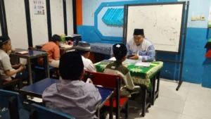 Puluhan Siswa Kelas Roudhotul Huffadh SD Mumtas Ikuti Ikhtibar Tahfidzul Quran Bersama Tajdied Center PWM Jatim