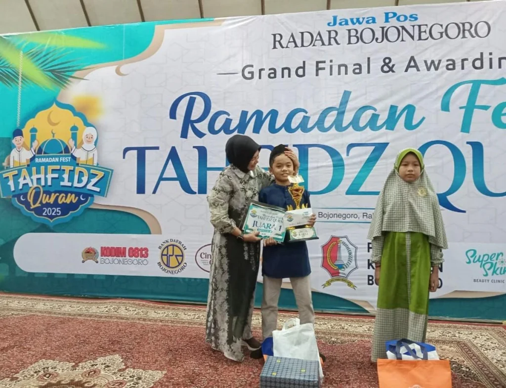 Dua Siswa SD Mudabo Raih Juara di Tahfidz Quran Ramadan Fest Radar Bojonegoro