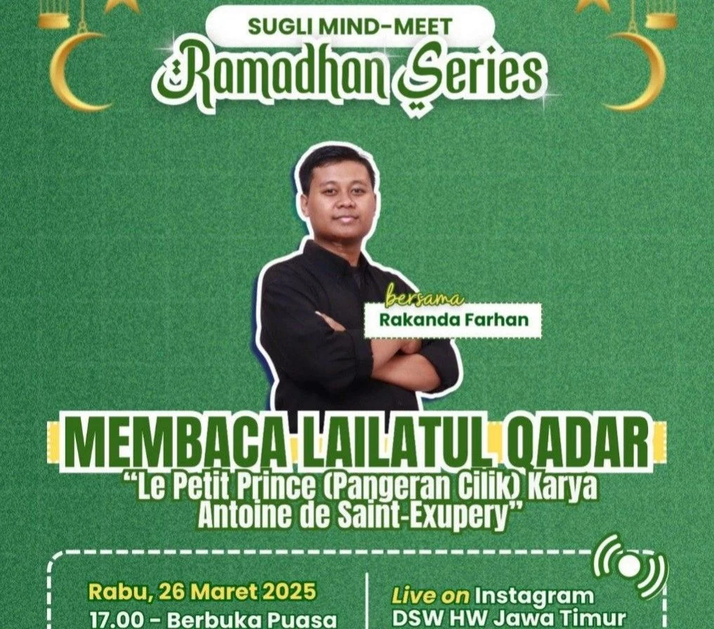 Gelar Kajian Ramadan, DSW HW Jatim Dalami Lailatul Qadar Lewat Sastra