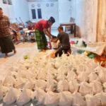 Panitia Amil Zakat Fitrah Ranting Genteng Kulon Tasyarufkan 275 Kg Beras