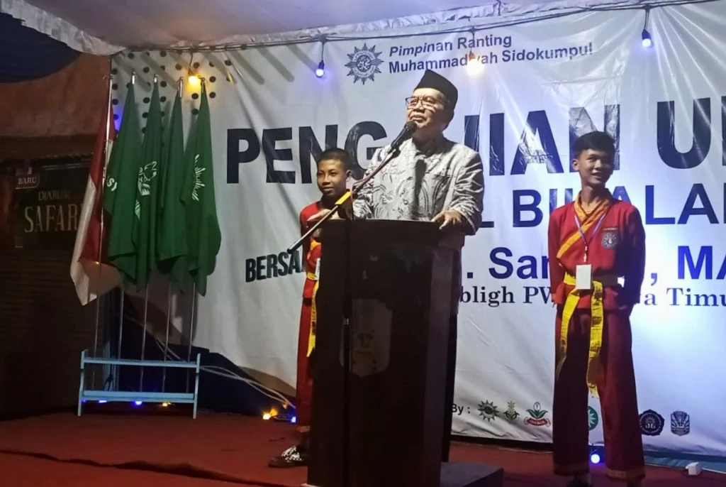 Pengajian Umum dalam Rangka Halalbihalal PRM Sidokumpul Berjalan Lancar, Ajak Jamaah Perkuat Syukur dan Silaturahmi
