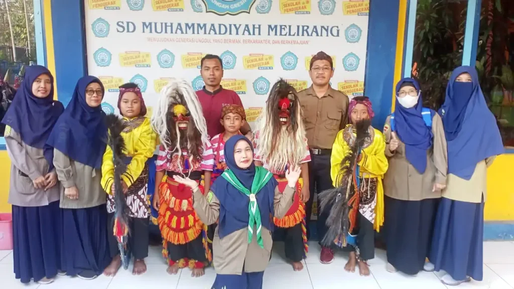 Atraksi Jaranan Mewarnai Penutupan Fortasi SD Muhammadiyah Melirang
