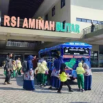 Murid Baru SD Muhtar Naik Kereta Mini Kunjungi AUM