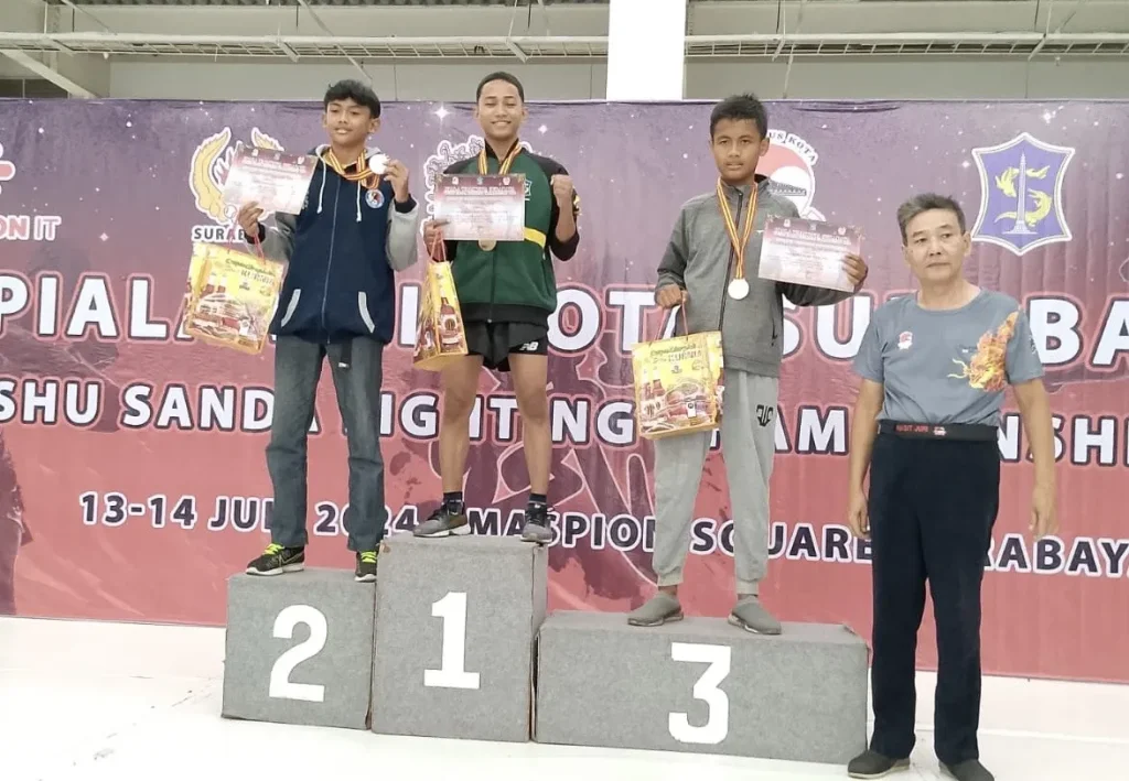 Afdal Raih Prestasi Gemilang di Kejuaraan Wushu Sanda Fighting Championship 2024