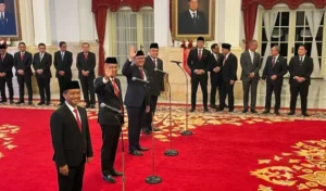 Presiden Jokowi Resuffle Sejumlah Menteri di Akhir Jabatannya