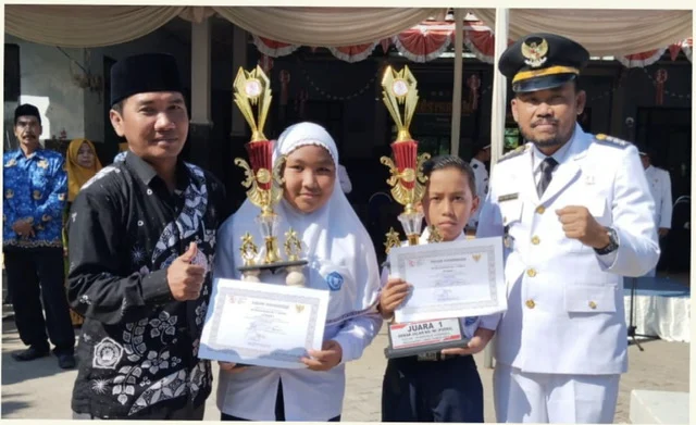 MIM 1 Godog Raih Juara 1 Lomba Gerak Jalan Tingkat Kecamatan Laren