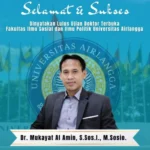 Mukayat Al Amin Kader Muhammadiyah dan Dosen UM Surabaya Meraih Gelar Doktor