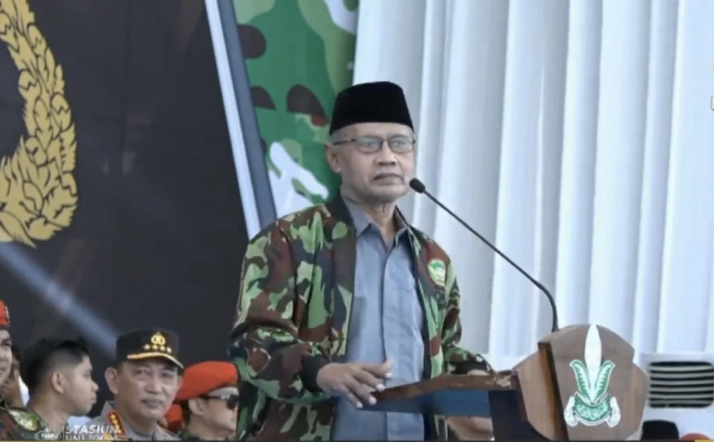 Haedar Nashir Sampaikan Tiga Pesan Penting dalam Apel Akbar Kokam 2025