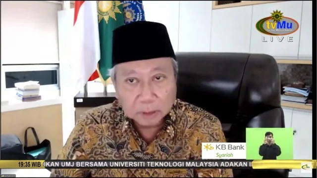 Rektor UM Surakarta Bahas Kepemimpinan dalam Kajian Umum Pimpinan Pusat