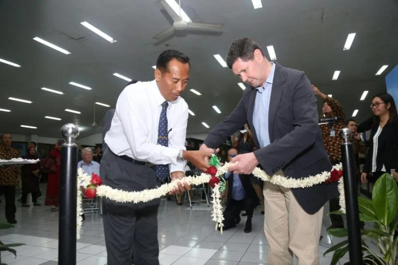 Kevin James Andrews, Anggota Parlemen Australia Resmikan #AussieBanget Corner UMM