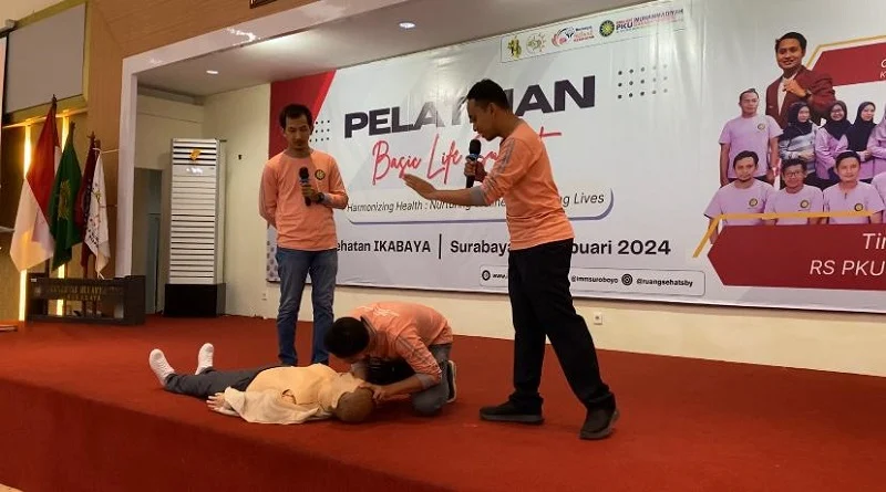 IMM Kota Surabaya Gelar Pelatihan Basic Life Support