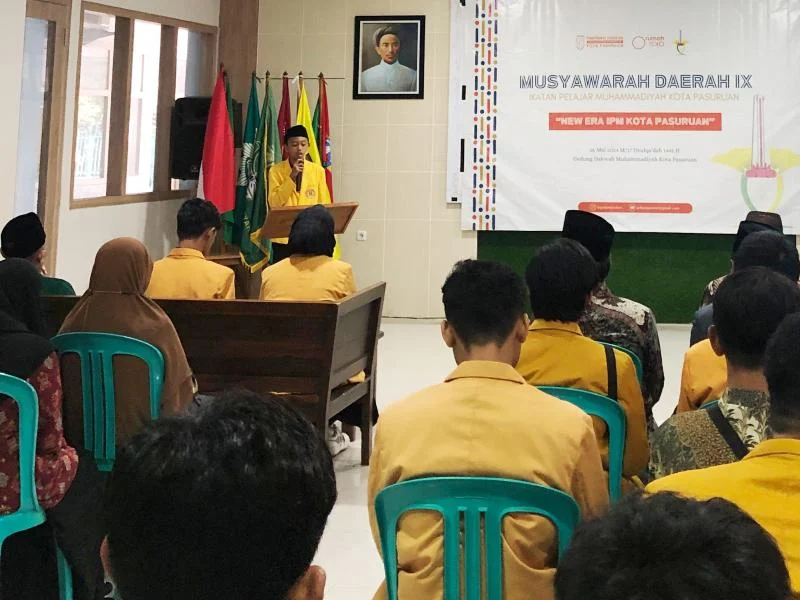 Ketua Baru IPM Langsung Pidato Sampaikan Program