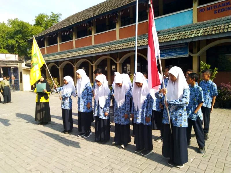 Di Sela Upacara HW, Ada Pelantikan IPM Sekolah
