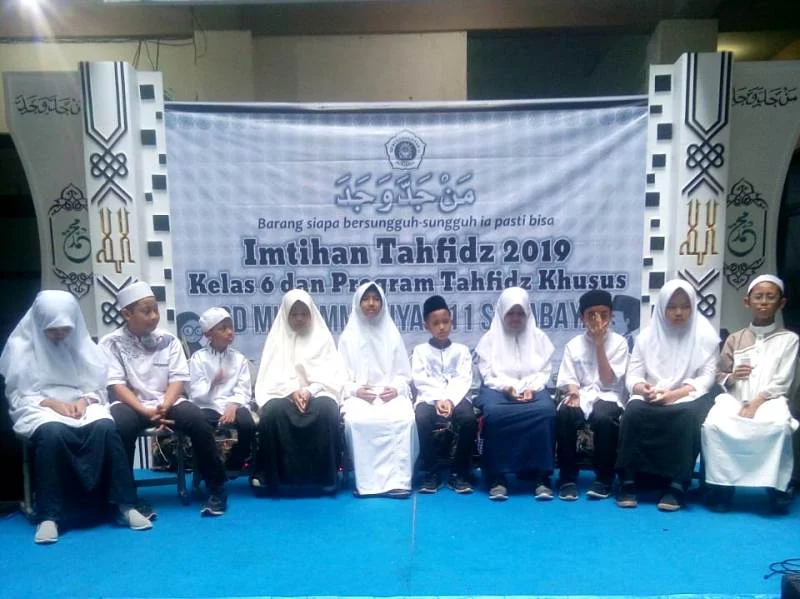 Jelang Lulus Sekolah Siswa Ikuti Imtihan Hafalan Quran