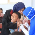 Karena Pernah Imunisasi, Kali Ini Anak-Anak Lebih Tenang Melihat Jarum Suntik